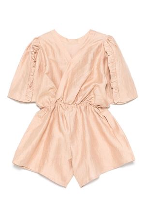 beige viscose romper DONSJE KIDS | 409220000018